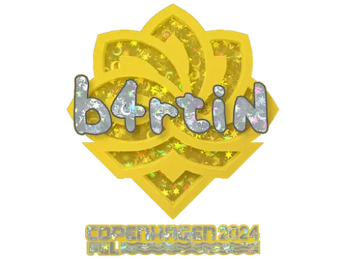 Sticker | b4rtiN (Glitter) | Copenhagen 2024