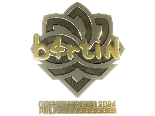 Sticker | b4rtiN (Gold) | Copenhagen 2024