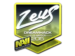 Sticker | Zeus (Foil) | Cluj-Napoca 2015 Sticker | Zeus (Foil) | Cluj-Napoca 2015