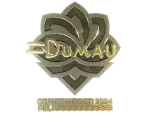 Sticker | dumau (Gold) | Copenhagen 2024