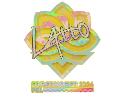 Sticker | latto (Holo) | Copenhagen 2024