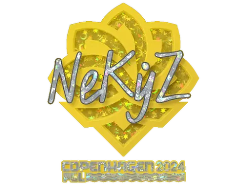 Sticker | NEKiZ (Glitter) | Copenhagen 2024