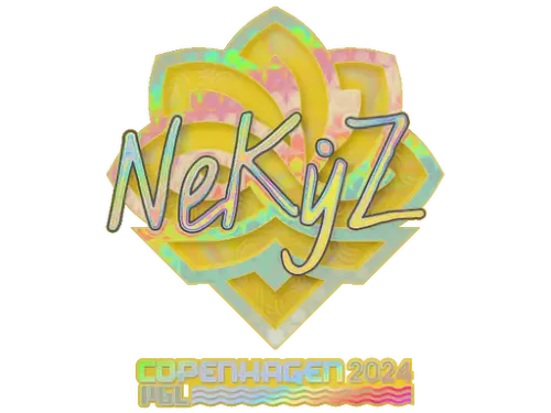 Sticker | NEKiZ (Holo) | Copenhagen 2024 Sticker | NEKiZ (Holo) | Copenhagen 2024