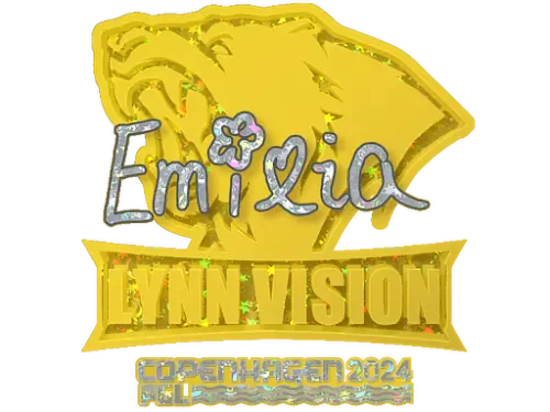 Sticker | EmiliaQAQ (Glitter) | Copenhagen 2024