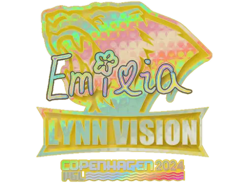 Sticker | EmiliaQAQ (Holo) | Copenhagen 2024