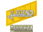 Sticker | jL (Champion) | Copenhagen 2024