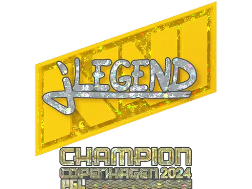 Sticker | jL (Glitter, Champion) | Copenhagen 2024 Sticker | jL (Glitter, Champion) | Copenhagen 2024