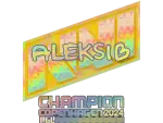 Sticker | Aleksib (Holo, Champion) | Copenhagen 2024