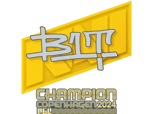 Sticker | b1t (Champion) | Copenhagen 2024 Sticker | b1t (Champion) | Copenhagen 2024