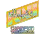 Sticker | w0nderful (Holo, Champion) | Copenhagen 2024