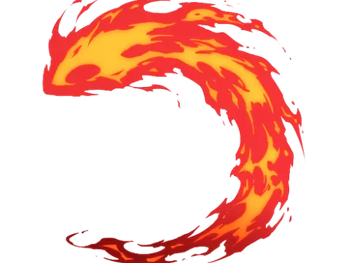 Sticker | Scorch Loop (Reverse)