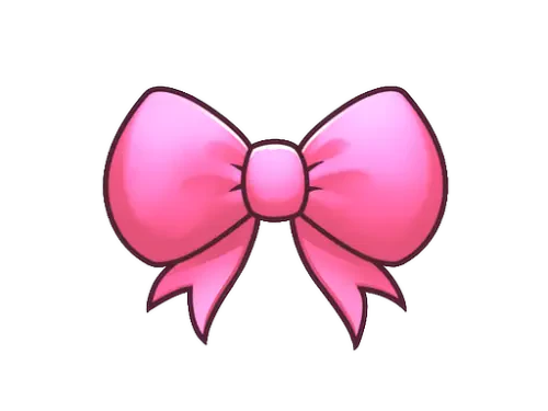 Sticker | Ribbon Tie Sticker | Ribbon Tie