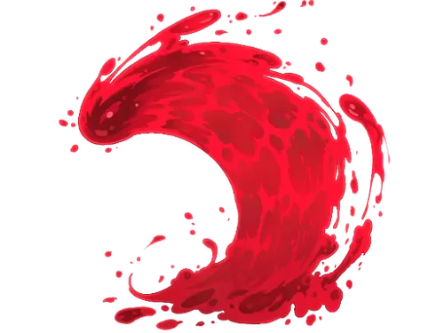 Sticker | Ruby Wave (Lenticular)