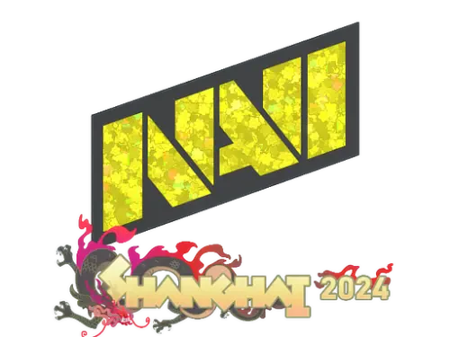 Sticker | Natus Vincere (Glitter) | Shanghai 2024 Sticker | Natus Vincere (Glitter) | Shanghai 2024