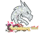 Sticker | Team Spirit (Glitter) | Shanghai 2024
