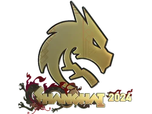 Sticker | Team Spirit (Gold) | Shanghai 2024 Sticker | Team Spirit (Gold) | Shanghai 2024