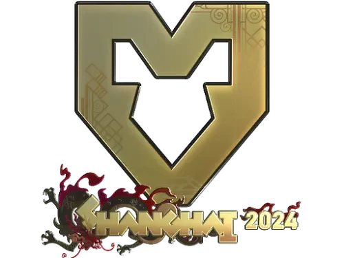 Sticker | MOUZ (Gold) | Shanghai 2024 Sticker | MOUZ (Gold) | Shanghai 2024