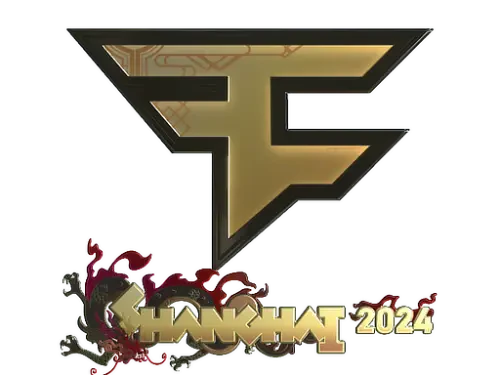 Sticker | FaZe Clan (Gold) | Shanghai 2024 Sticker | FaZe Clan (Gold) | Shanghai 2024