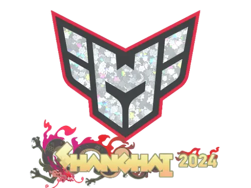 Sticker | HEROIC (Glitter) | Shanghai 2024 Sticker | HEROIC (Glitter) | Shanghai 2024
