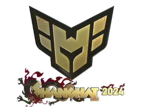 Sticker | HEROIC (Gold) | Shanghai 2024 Sticker | HEROIC (Gold) | Shanghai 2024