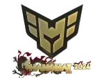 Sticker | HEROIC (Gold) | Shanghai 2024