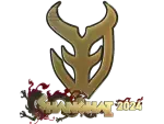 Sticker | 3DMAX (Gold) | Shanghai 2024
