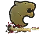 Sticker | FURIA (Gold) | Shanghai 2024