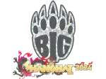 Sticker | BIG (Glitter) | Shanghai 2024