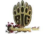 Sticker | BIG (Gold) | Shanghai 2024