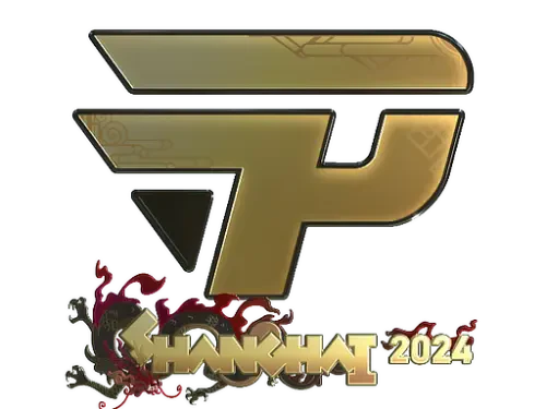 Sticker | paiN Gaming (Gold) | Shanghai 2024