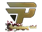 Sticker | paiN Gaming (Gold) | Shanghai 2024
