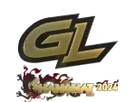 Sticker | GamerLegion (Gold) | Shanghai 2024