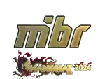 Sticker | MIBR (Gold) | Shanghai 2024