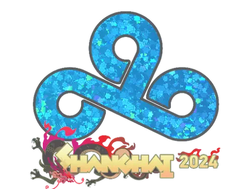 Sticker | Cloud9 (Glitter) | Shanghai 2024 Sticker | Cloud9 (Glitter) | Shanghai 2024