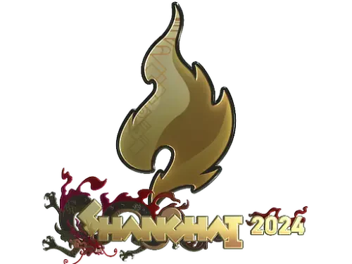 Sticker | Passion UA (Gold) | Shanghai 2024 Sticker | Passion UA (Gold) | Shanghai 2024