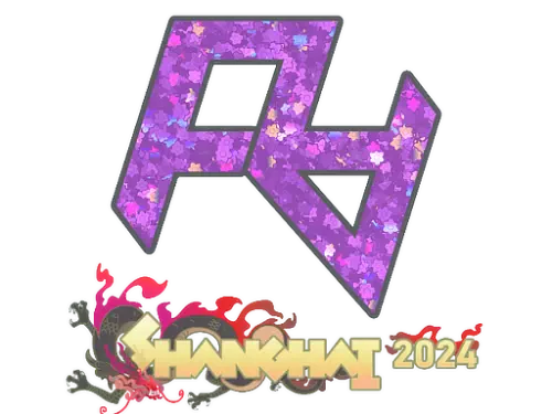 Sticker | Rare Atom (Glitter) | Shanghai 2024