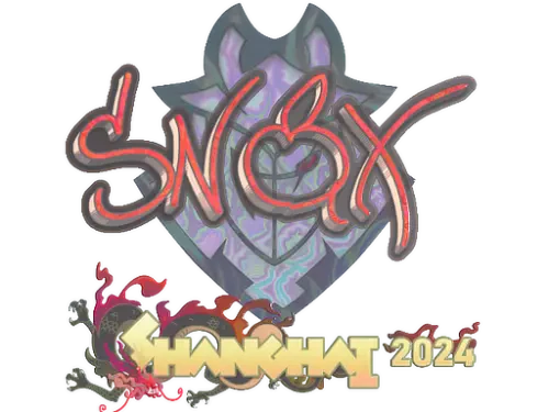 Sticker | Snax (Holo) | Shanghai 2024 Sticker | Snax (Holo) | Shanghai 2024