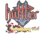 Sticker | huNter- (Holo) | Shanghai 2024