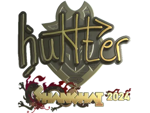 Sticker | huNter- (Gold) | Shanghai 2024 Sticker | huNter- (Gold) | Shanghai 2024