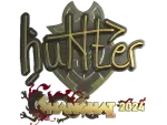 Sticker | huNter- (Gold) | Shanghai 2024