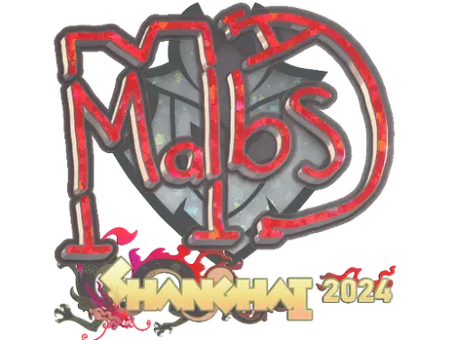 Sticker | malbsMd (Glitter) | Shanghai 2024