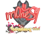 Sticker | m0NESY | Shanghai 2024