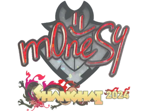 Sticker | m0NESY (Glitter) | Shanghai 2024 Sticker | m0NESY (Glitter) | Shanghai 2024
