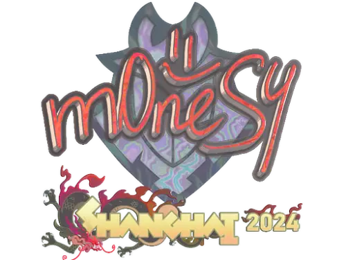 Sticker | m0NESY (Holo) | Shanghai 2024 Sticker | m0NESY (Holo) | Shanghai 2024