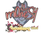 Sticker | m0NESY (Holo) | Shanghai 2024