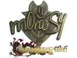 Sticker | m0NESY (Gold) | Shanghai 2024