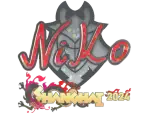 Sticker | NiKo (Glitter) | Shanghai 2024
