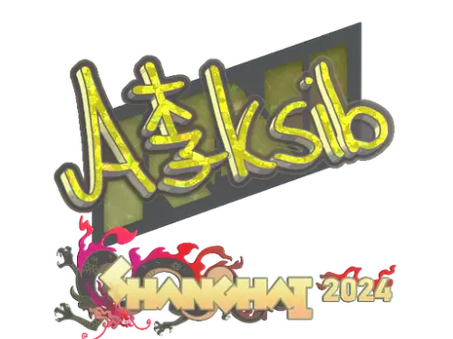 Sticker | Aleksib (Glitter) | Shanghai 2024