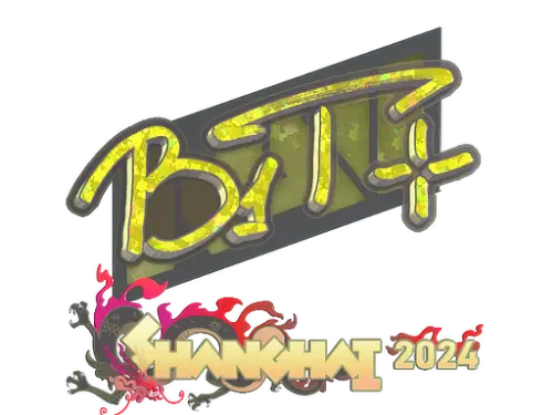Sticker | b1t (Glitter) | Shanghai 2024 Sticker | b1t (Glitter) | Shanghai 2024