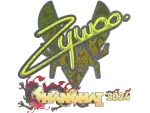 Sticker | ZywOo (Holo) | Shanghai 2024